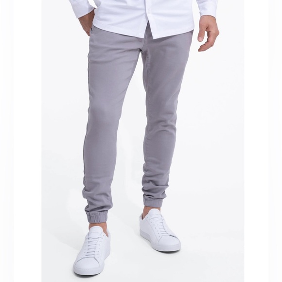SWET TAILOR duo joggers light grey - Picture 1 of 6